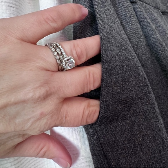 Pendleton Petite 100% Wool Trouser Pants in Gray size 4 Petite - Picture 4 of 15